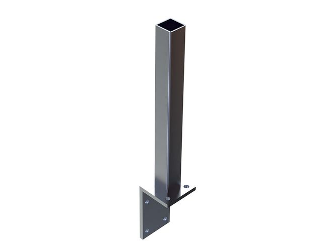 OSMO Pfostenanker für Aluminiumpfosten Typ B/C/E