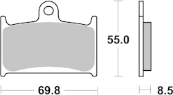 SBS Bremsbelag 624DC Road Racing Dual Carbon