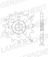 Supersprox Ritzel 630 15Z