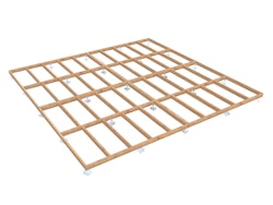 Palmako Fundamentrahmen 6x6 m (inkl. LogFoot)