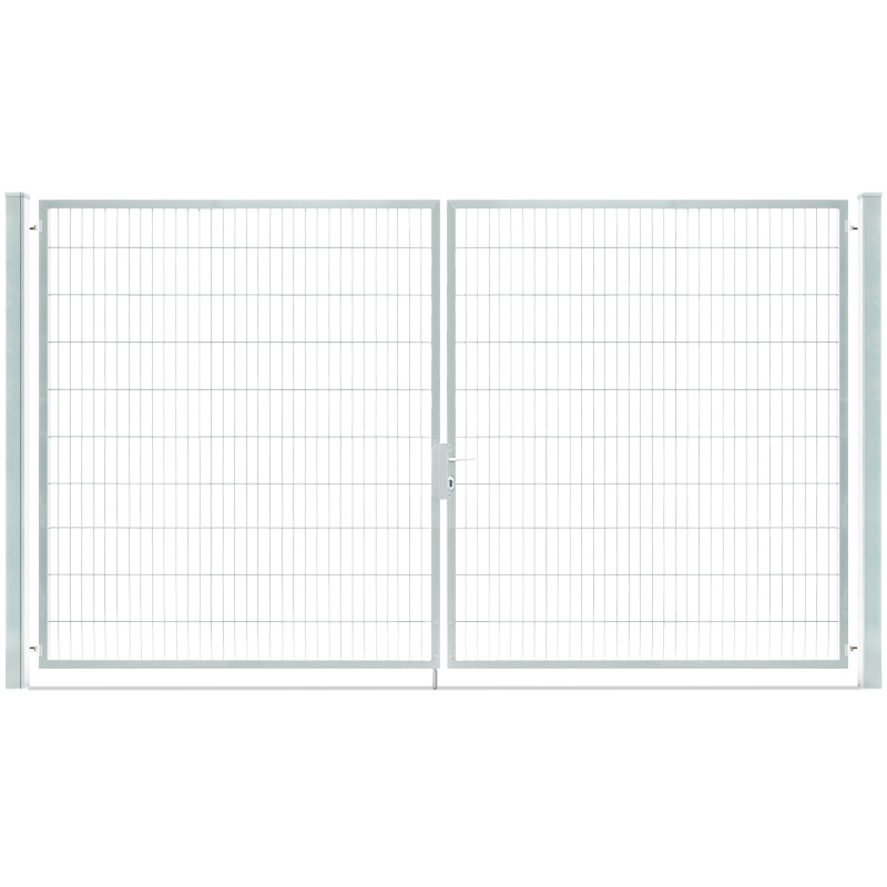 dz Flügeltor VARIO compact-2F-E-Antrieb-3560x2000-inkl.Versand-ZINK