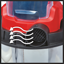 Vorschaubild Einhell Akku-Nass-Trockensauger TC-VC 18/20 Li S-Solo 2347130