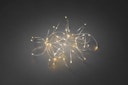 Vorschaubild Konstsmide Weihnachtsbeleuchtung  LED Tropfenlichterkette silberfarben 100 Dioden