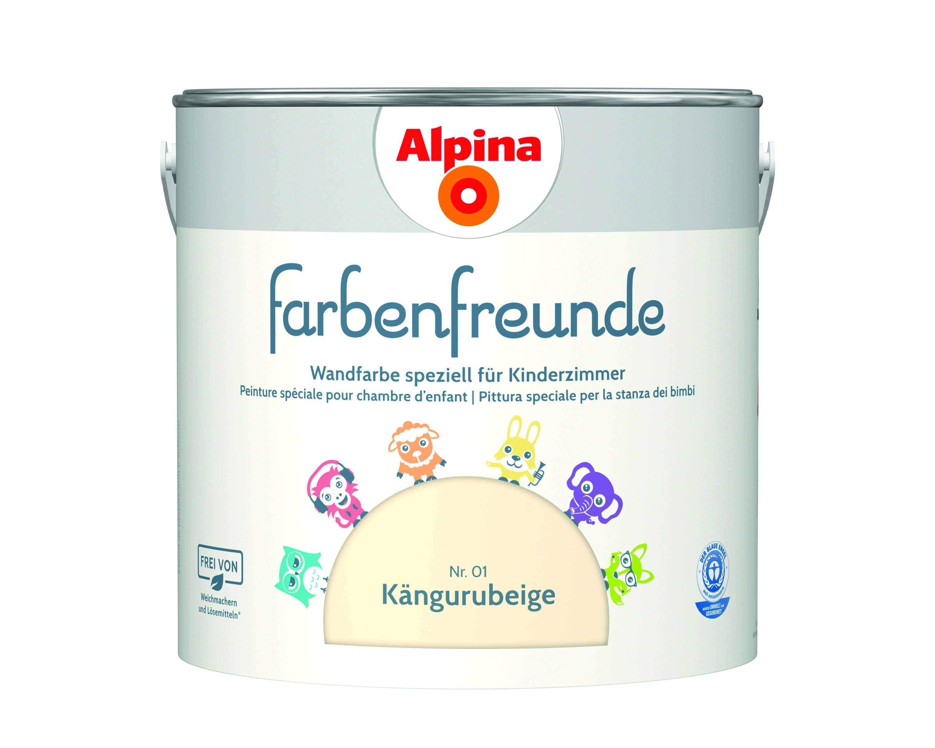 Thumbnail - Alpina Farbenfreunde Nr. 01 Kängurubeige 2,5 Liter matt