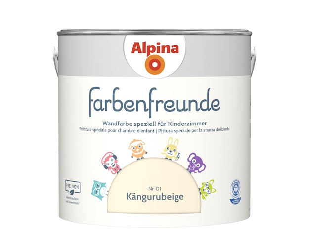 Alpina Farbenfreunde Nr. 01 Kängurubeige 2,5 Liter matt