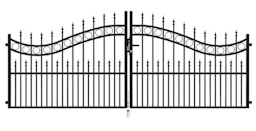 Alberts® Doppeltor BordeauxZubehörbild