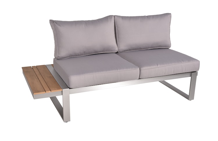 Garden Pleasure Ecklounge AUREA, Aluminium / Nonwood / Kissen 100 % Polyester