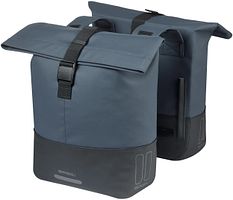 Basil Doppeltasche Cove schwarz / blau