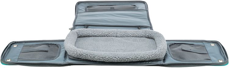 TRIXIE Wohn- und Transporttasche Vicky, 40 × 27 × 28 cm, grau