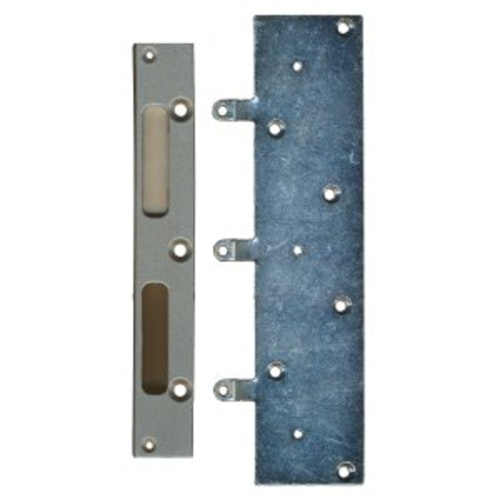 PRÜM Sicherheits-Schließblech für Standardfalle DIN RECHTS NR.35 vernickelt