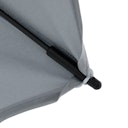 Vorschaubild doppler Mittelmastschirm myZONE 200 Manual, Stahl Anthrazit / 100 % Polyester 180 g/m² 