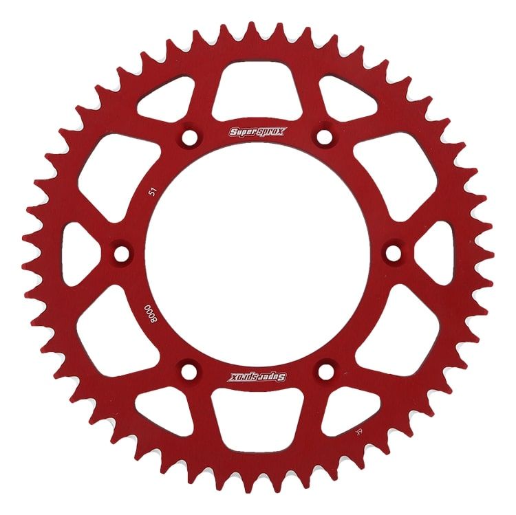 Supersprox Alu-Kettenrad 520 51Z (Rot)