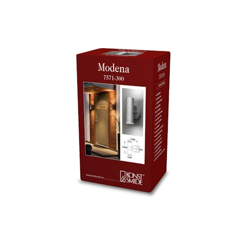 Konstsmide Wandleuchte Modena Up/Down, versch. Fraben