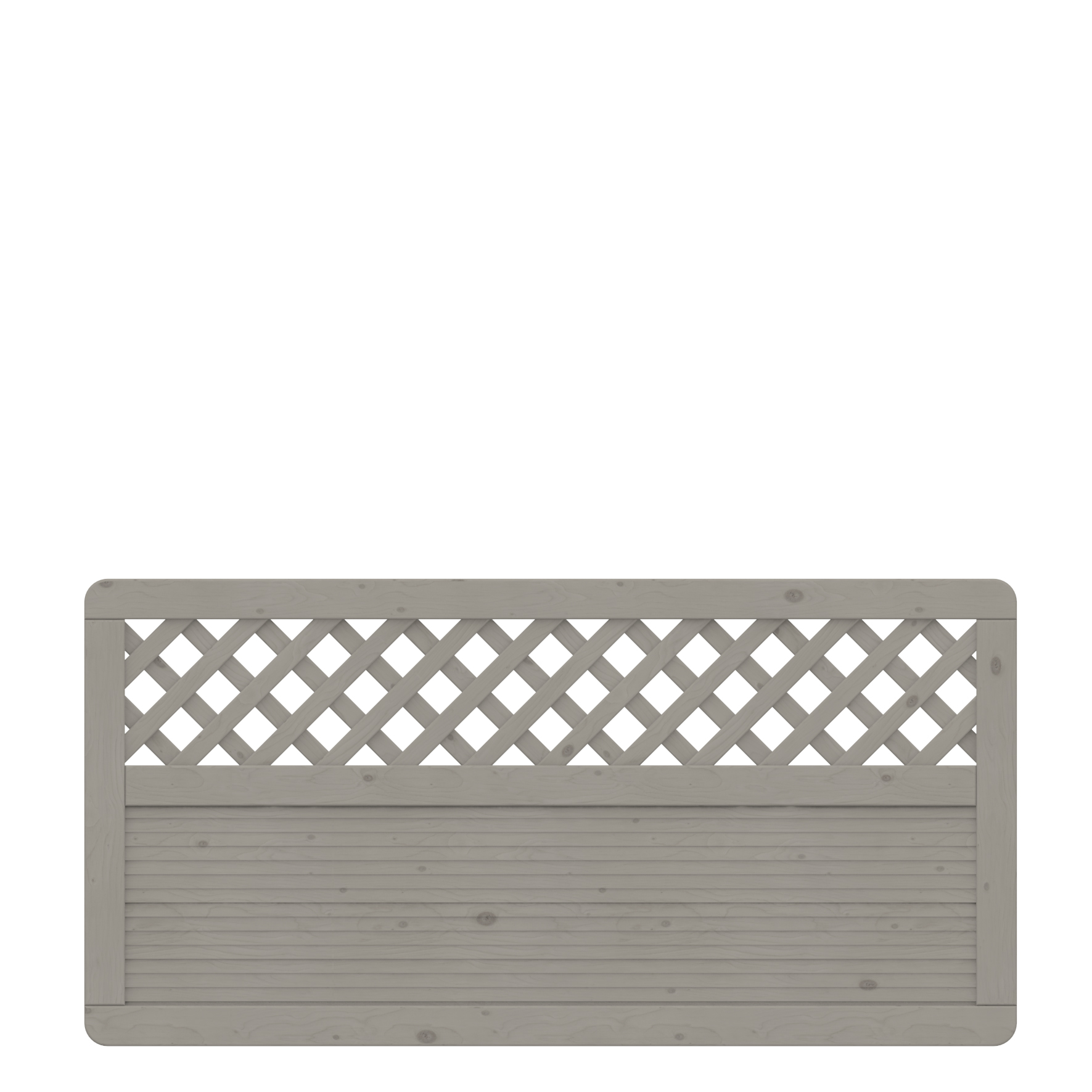 TraumGarten Arzago 179x90 cm mit Rankgitter Grau