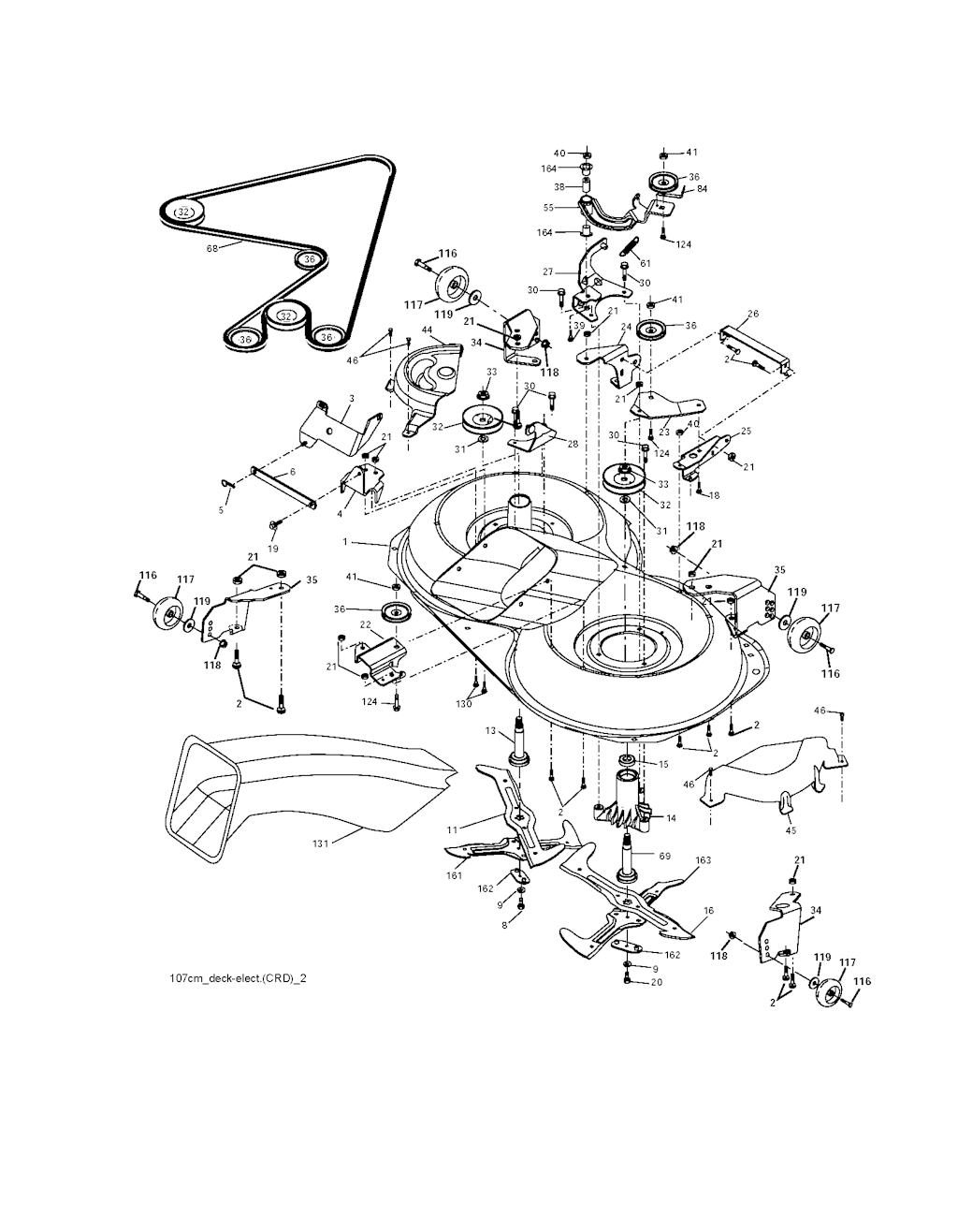 Explosionszeichnung Ersatzteile