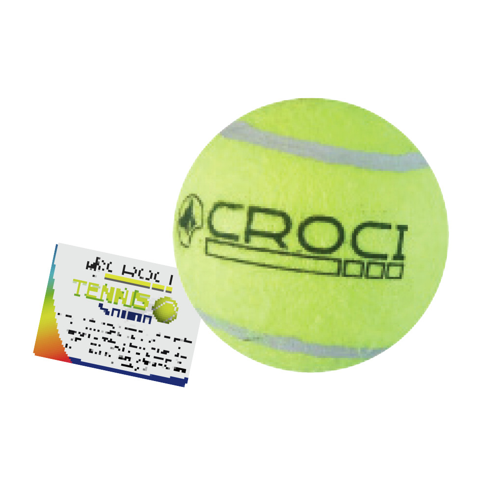 CROCI Tennisball Sound 6,5cm Hundespielzeug