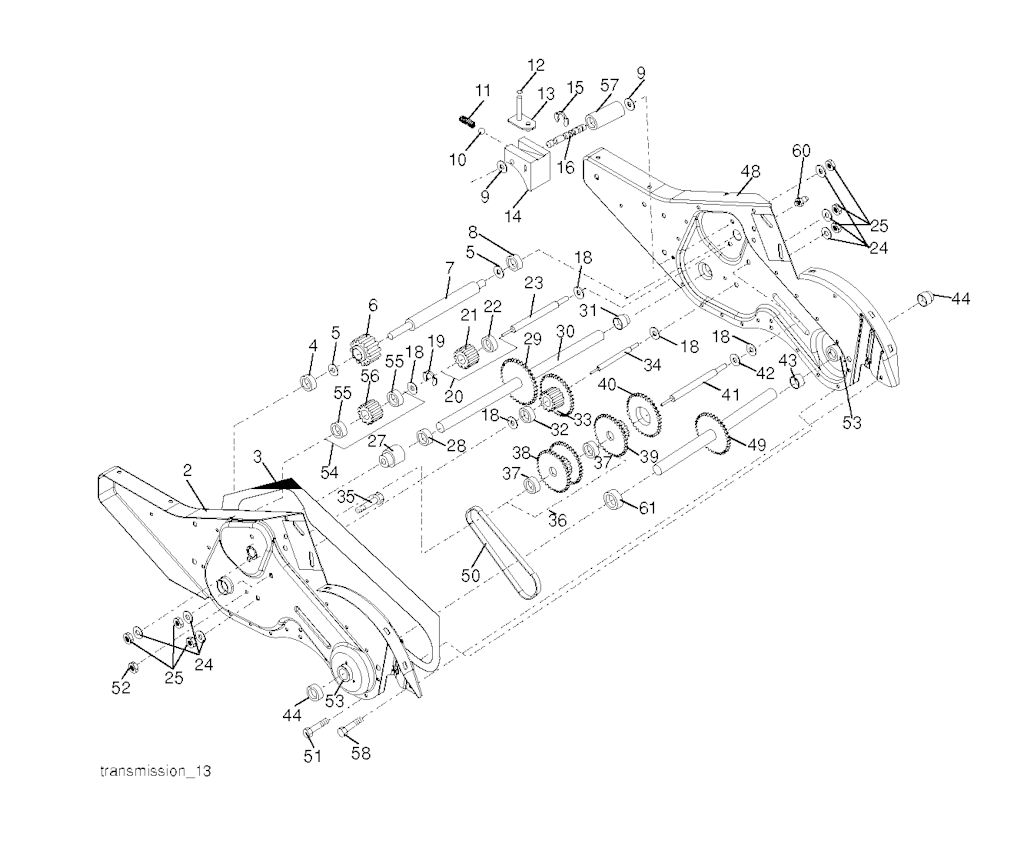 Explosionszeichnung Ersatzteile