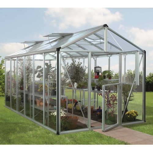 Vitavia Gewächshaus Zeus 11900 inkl. 3 Dachfenstern - 11,9 m²