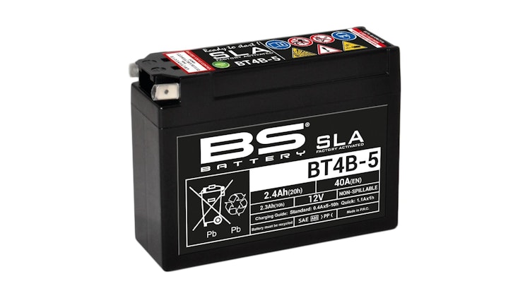 BS-Battery Batterie BS-Battery, SLA, versiegelt, Batterie "YT4B-5"