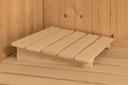 Vorschaubild Karibu Sauna Airi Superior mit Eckeinstieg 68 mm inkl. gratis Sauna-Zubehörset im Wert von 234,94 €
