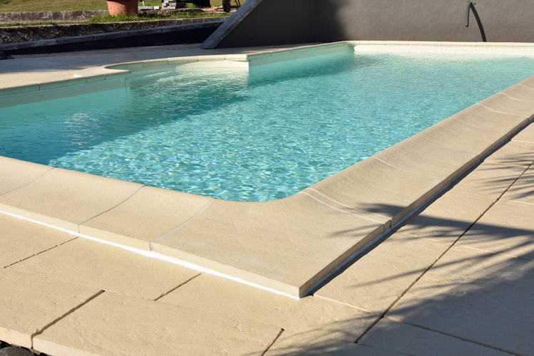 WESERWABEN® Pool- / Beckenrandsteine gewölbt - Solum