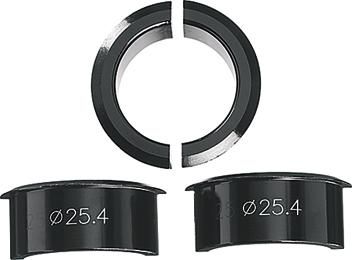 ErgoTec Reduzierhülse 31,8 mm auf 25,4 mm schwarz