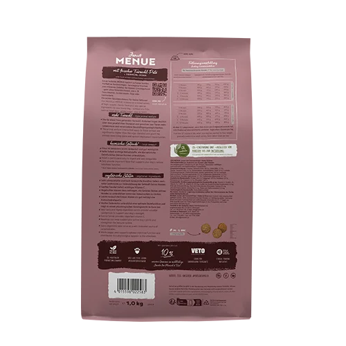 Bosch MENUE Junior Pute mit Hafer und Hirse 2,4kg 