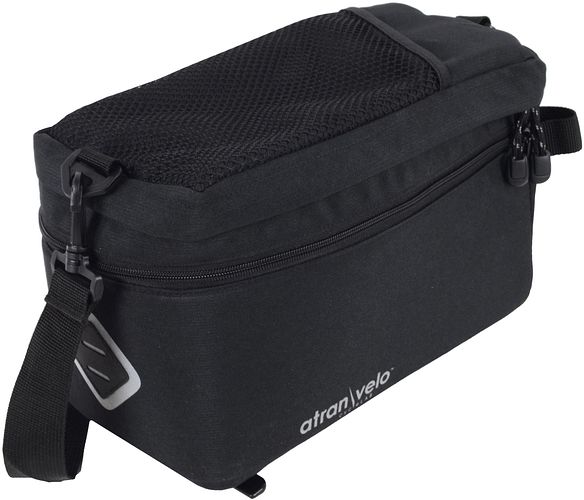 AtranVelo Gepäckträgertasche Zap Easy AVS schwarz