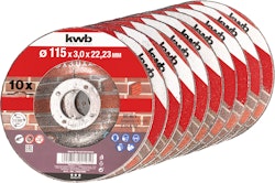 kwb 10 Trennscheiben Stein 115 792195