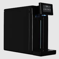 JoMi Frizz-On 20 Wasserfilter-Anlage mit Sprudelfunktion schwarz Mikro-Filtration (5 μm)