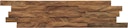 Vorschaubild INDO rustikale Holzwandverkleidung Teak Diamondwood DW1949N Natur