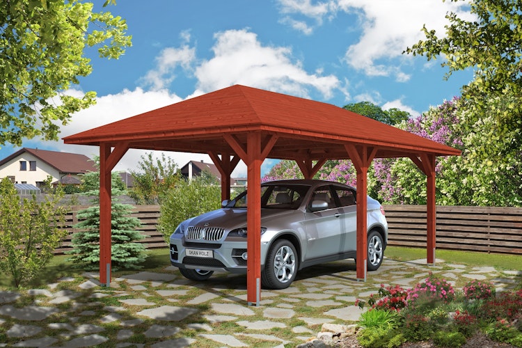 Skan Holz Carport Taunus 374 x 656 cm