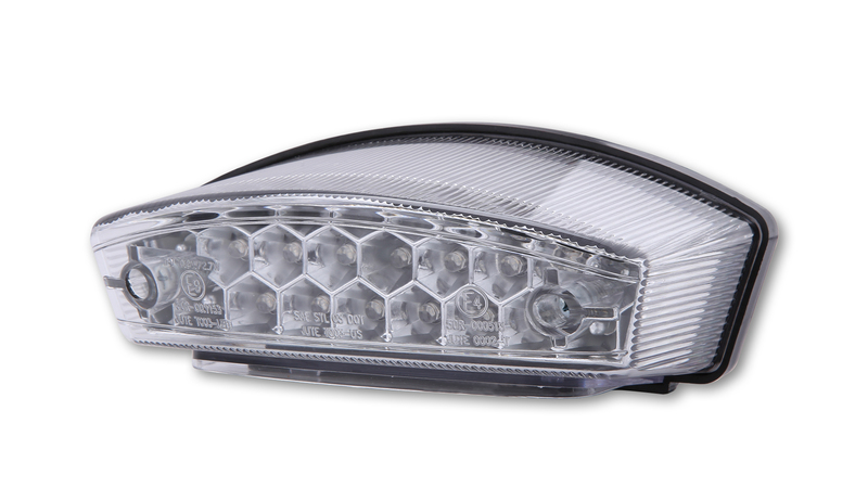 HIGHSIDER smart Monster LED Rücklicht Schwarz E-geprüft (1Stck)