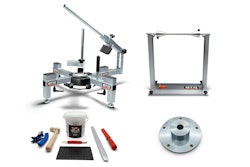 Reifenmontiergerät EVO2® Set für BMW Einarmschwingen mit 5-Loch-Felge