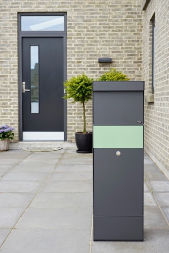 ALLUX Grundform Design Paket-Briefkasten 1100x345x280 mm