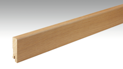 MEISTER Echtholzfurnier-ummantelte Profile Fußleiste Profil 15 F MK 2380 x 60 x 16 mm 1084 Eiche Nature