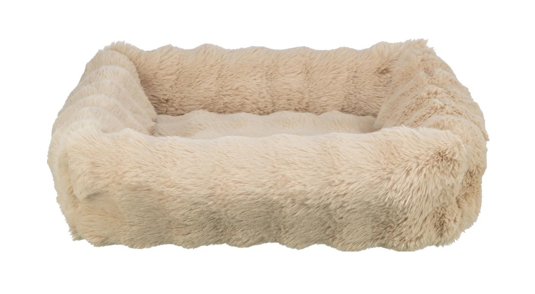 TRIXIE Bett Elli, eckig, 60 × 50 cm, sand