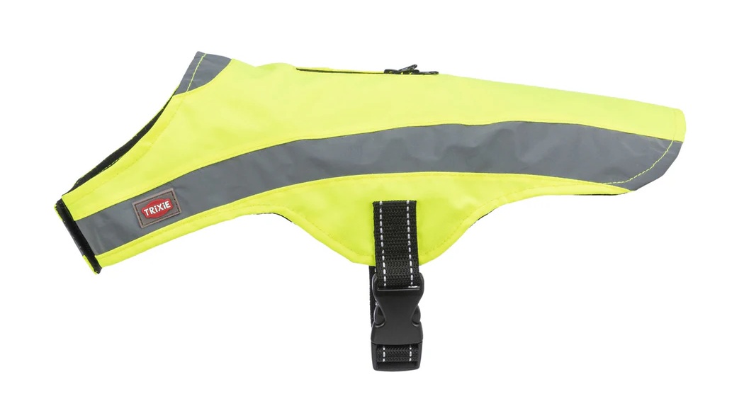 TRIXIE Sicherheitsweste, reflektierend, XS: 25 cm, neongelb