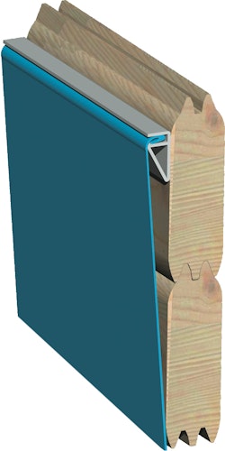 Karibu Pool Modell X2 470 x 470 cm mit Terrasse - kesseldruckimprägniert mit Metallecken
