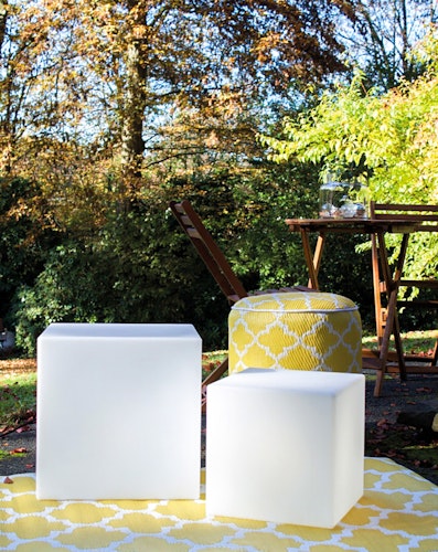 8 seasons design LED-Dekoleuchte Shining Cube (WW), verschiedene Größen und Farben