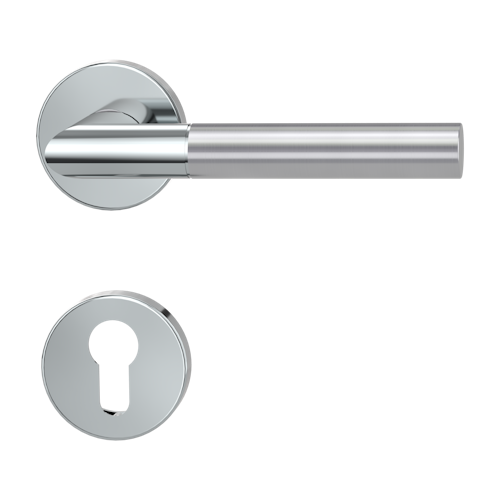 Griffwerk Türgriff ARICA Edelstahl matt - Klipptechnik