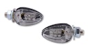 Vorschaubild HIGHSIDER smart Drop LED Blinker Gehäuse Schwarz / Linse Klar (Paar), Vorn & Hinten