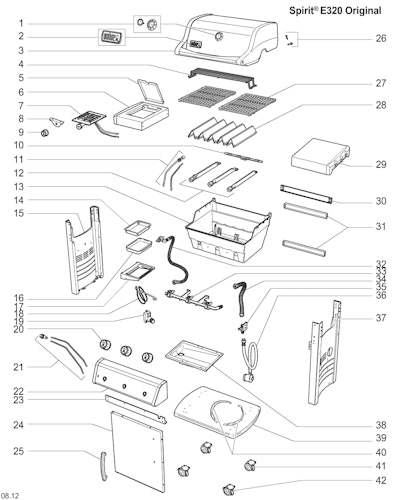 Weber Spirit E-320 Original LP Blk (2013) (DE/AT)