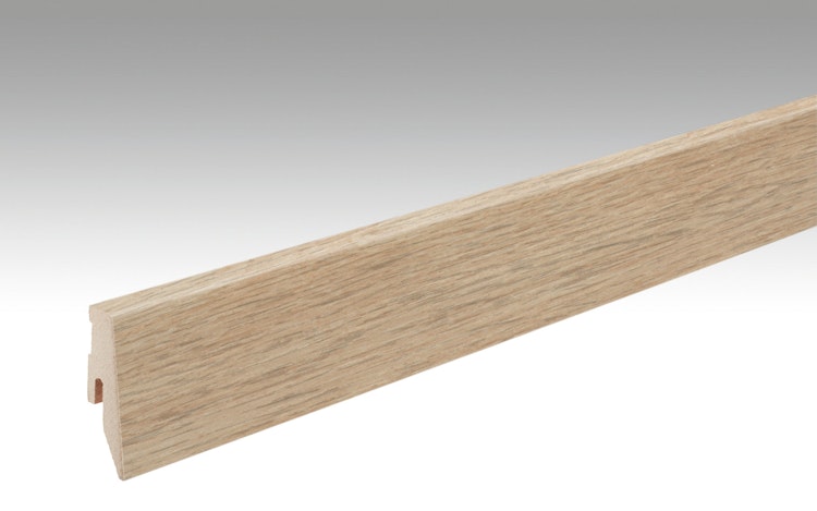 MEISTER Fussleiste Profil 3 PK  Fjordeiche hell 6846 - 2380 mm