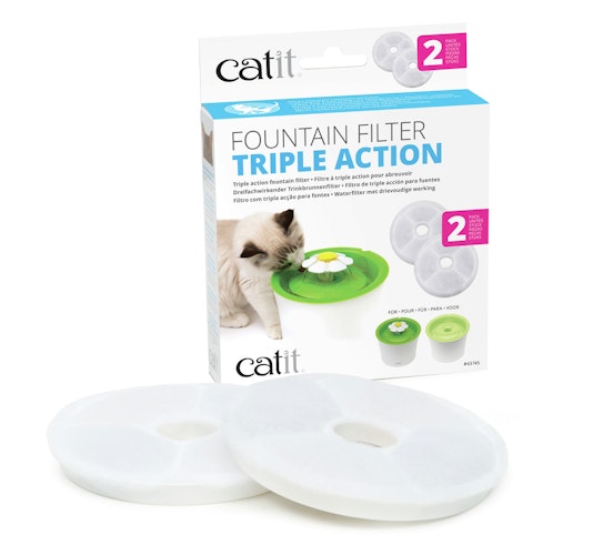 catit 2.0 Dreifachwirkender Trinkbrunnenfilter / Ersatzfilter
