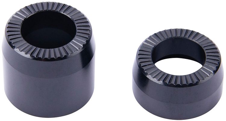 CONTEC Achsadapter Powerhouse Hub schwarz Umbau-Kit von 15 mm auf 12 mm Steckachse