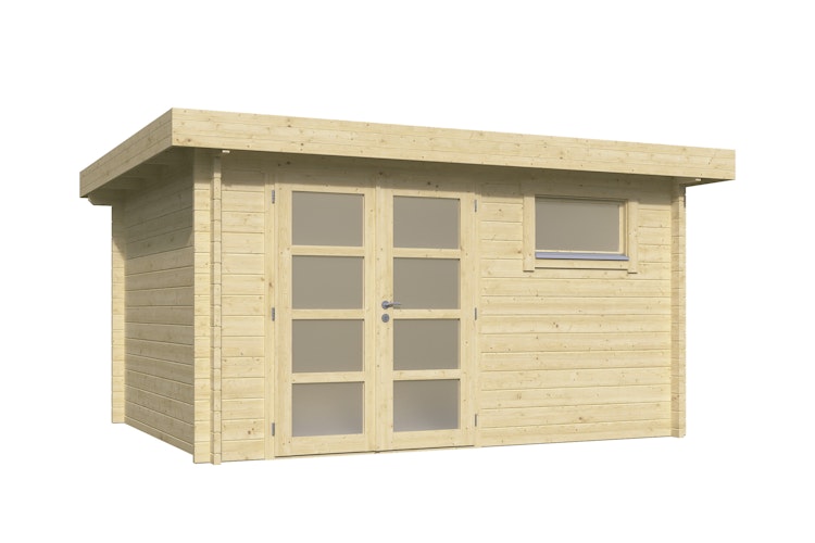 Wolff Finnhaus Gartenhaus Levke 3729 - 44 mm 