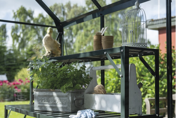 Halls Top Regal für Standalone-Tisch - 121 x 26 cm 