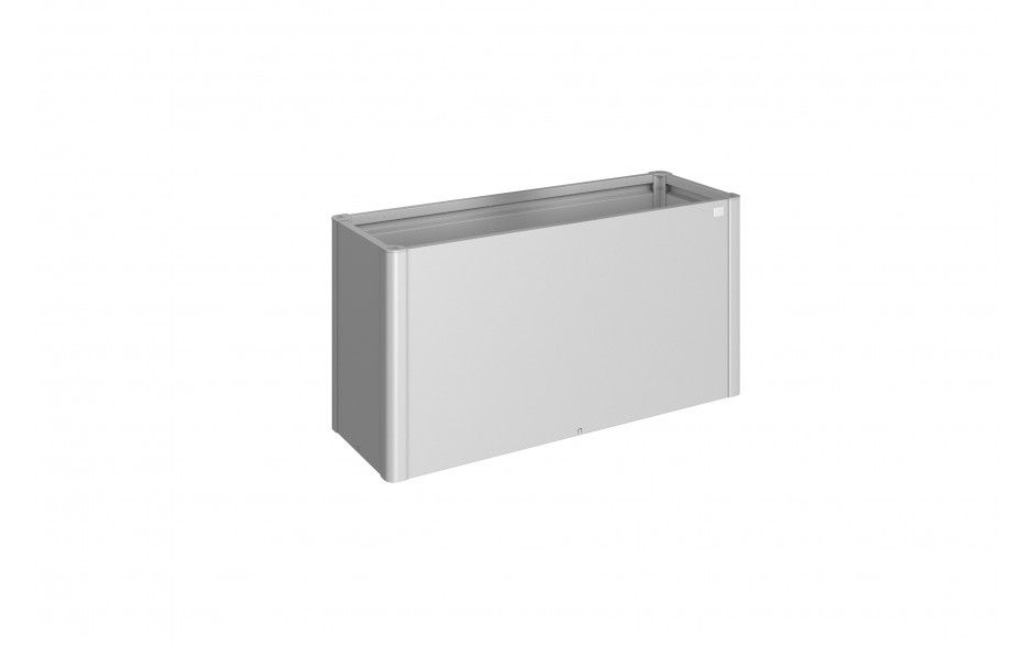 Biohort HochBeet 152 x 53 x 77 cm (Gr. 1,5x0,5) silber-metallic