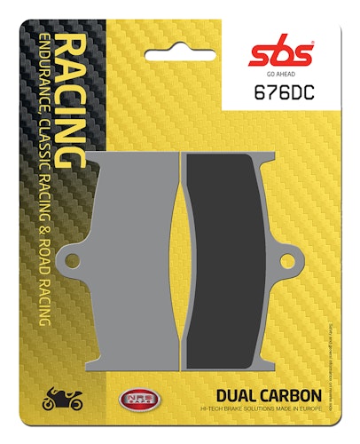 SBS Bremsbelag 676DC Road Racing Dual Carbon